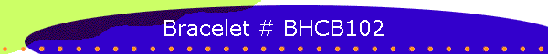 Bracelet # BHCB102